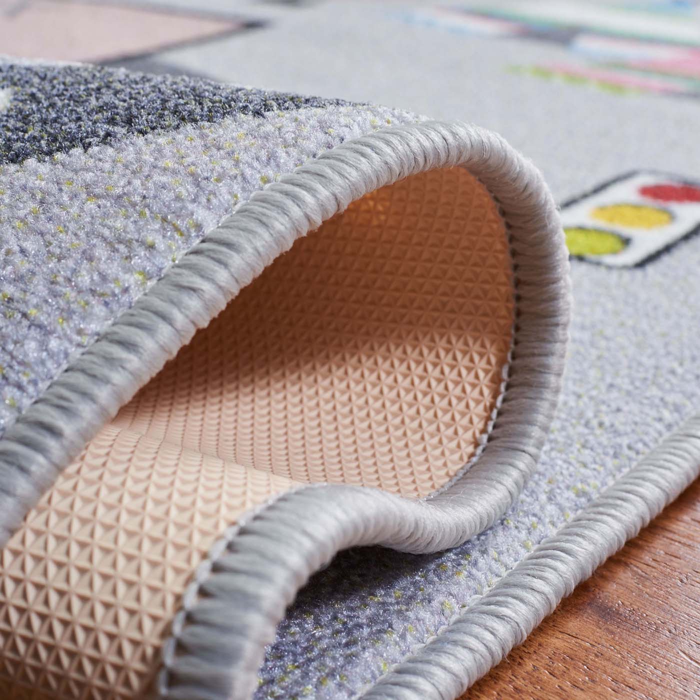 Safavieh Kids Playhouse 226 Rug, KPH226 - Grey / Pink