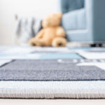 Safavieh Kids Playhouse 226 Rug, KPH226 - Grey / Blue