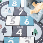 Safavieh Kids Playhouse 226 Rug, KPH226 - Grey / Blue