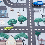 Safavieh Kids Playhouse 235 Rug, KPH235 - Blue / Dark Grey