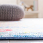 Safavieh Kids Playhouse 251 Rug, KPH251 - Blue / Orange
