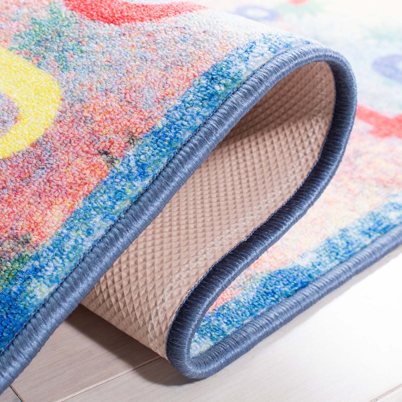 Safavieh Kids Playhouse 251 Rug, KPH251 - Blue / Orange