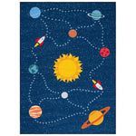 Safavieh Kids Playhouse 253 Rug, KPH253 - Navy / Gold