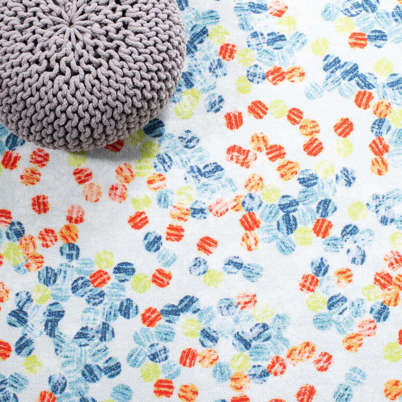 Safavieh Kids Playhouse 258 Rug, KPH258 - Ivory / Blue