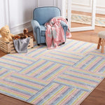 Safavieh Kids Playhouse 259 Rug, KPH259 - Ivory / Blue