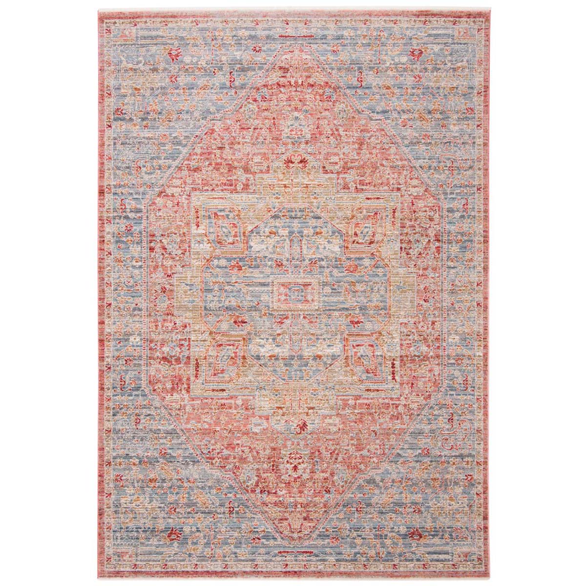 Safavieh Kenitra 600 630 Rug, KRA630 - Blue / Pink