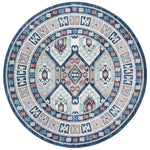 Safavieh Kazak 100 121 Rug, KZK121 - Blue / Grey