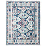 Safavieh Kazak 100 121 Rug, KZK121 - Blue / Grey