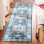 Safavieh Kazak 100 122 Rug, KZK122 - Blue / Creme