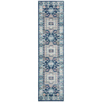 Safavieh Kazak 100 122 Rug, KZK122 - Blue / Creme