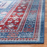 Safavieh Kazak 100 122 Rug, KZK122 - Red / Blue