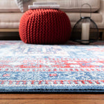 Safavieh Kazak 100 122 Rug, KZK122 - Red / Blue