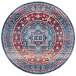 Safavieh Kazak 100 122 Rug, KZK122 - Red / Blue