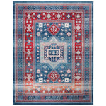 Safavieh Kazak 100 122 Rug, KZK122 - Red / Blue
