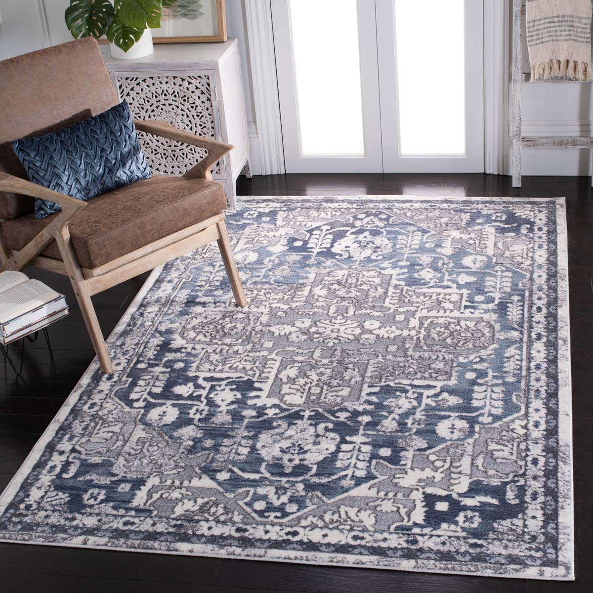 Safavieh Lagoon 172 Rug, LGN172 - Navy / Grey