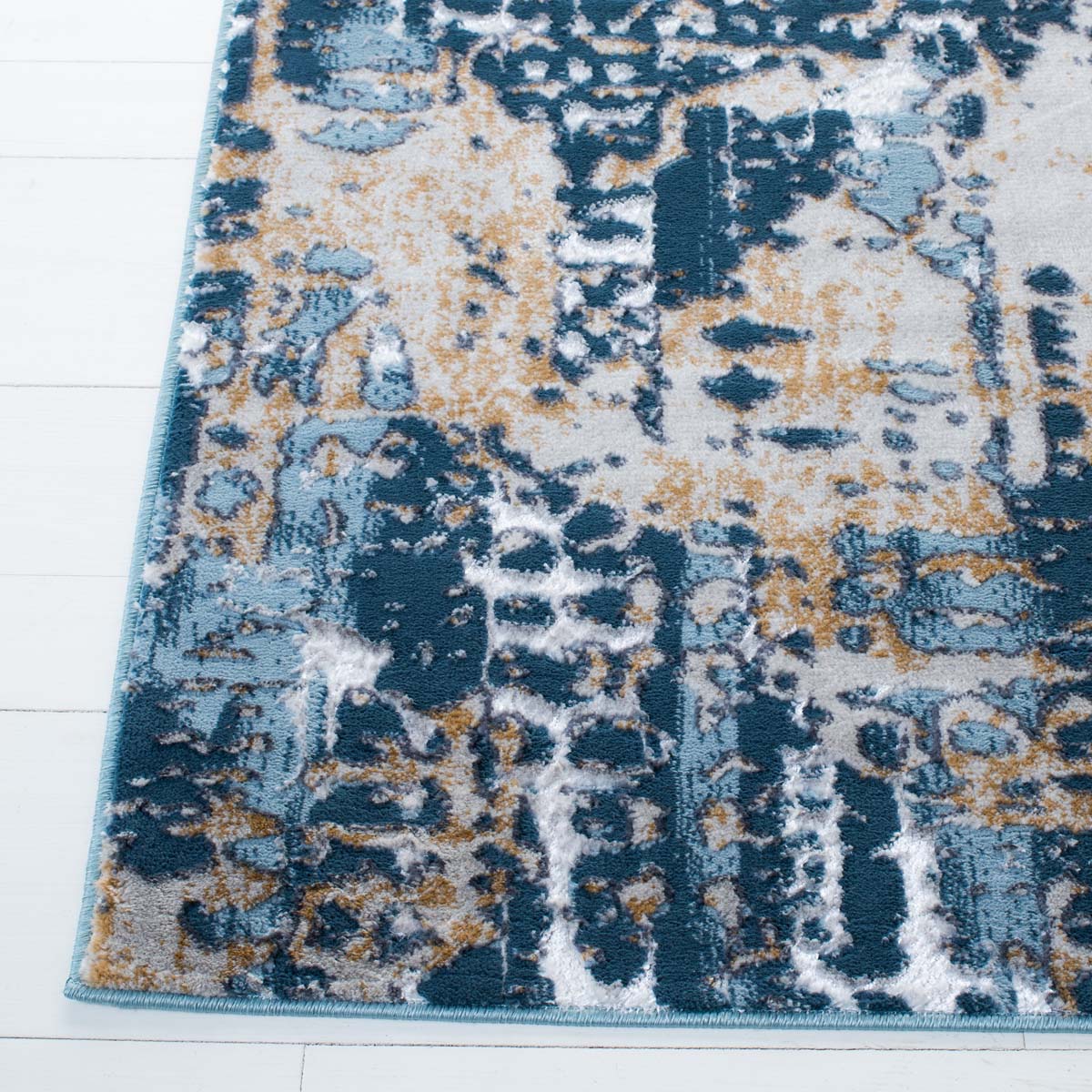 Safavieh Lagoon 174 Rug, LGN174 - Blue / Gold