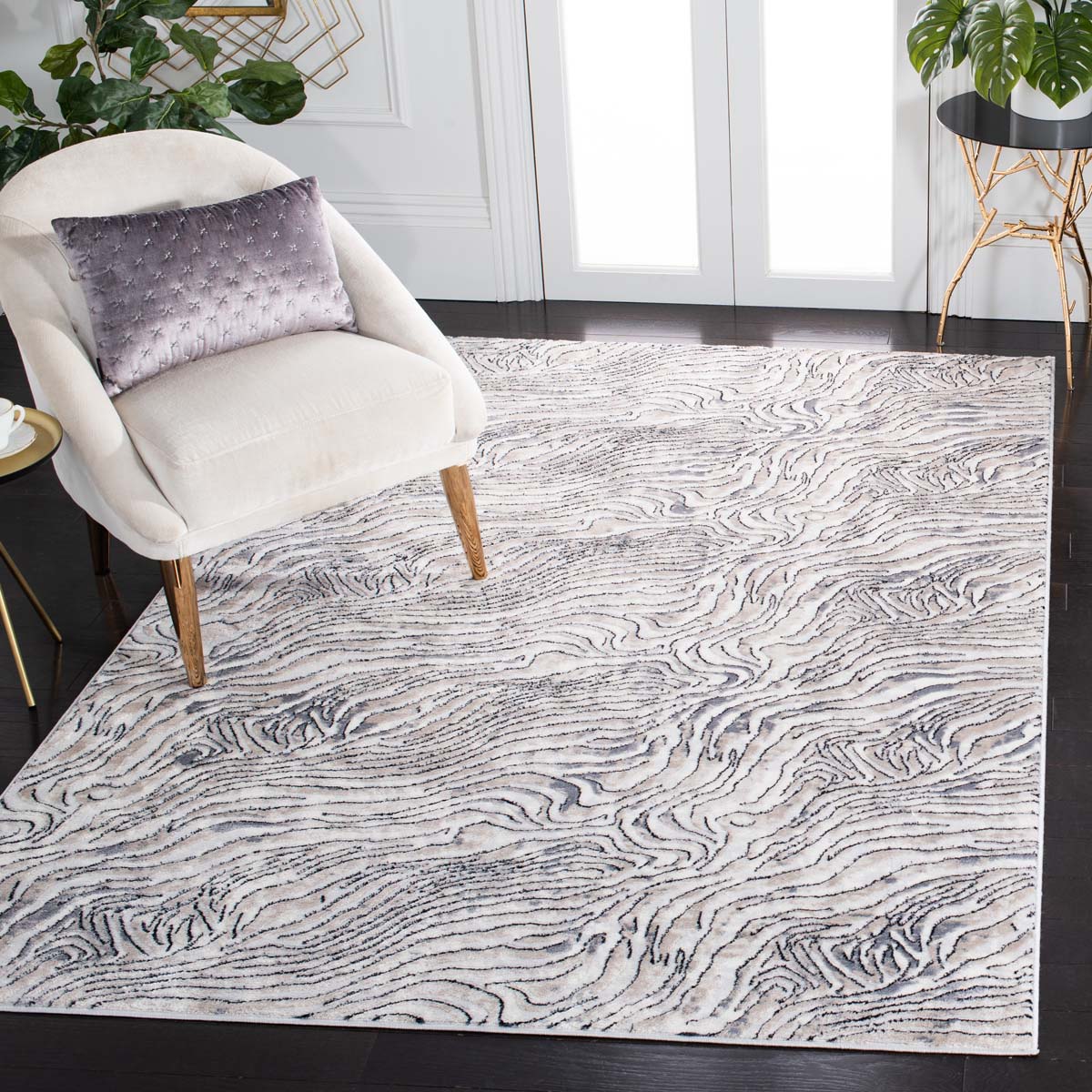 Safavieh Lagoon 187 Rug, LGN187 - Ivory / Grey