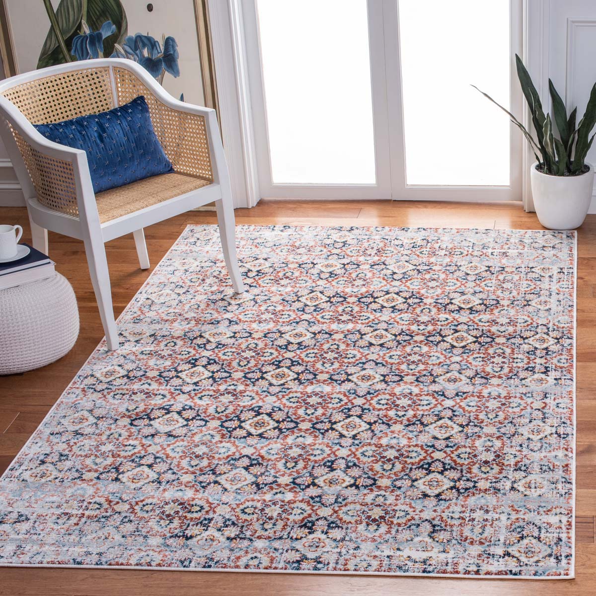 Safavieh Lagoon 230 Rug, LGN230 - Brown / Navy