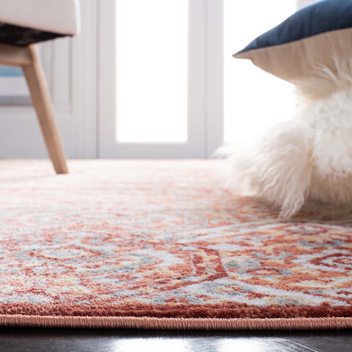 Safavieh Lagoon 238 Rug, LGN238 - Light Brown / Ivory