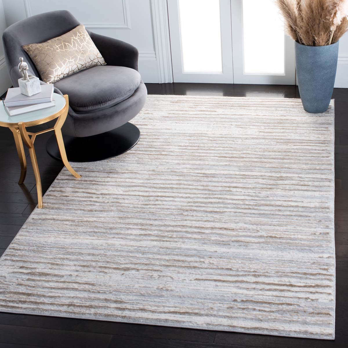 Safavieh Lagoon 518 Rug, LGN518 - Grey / Beige