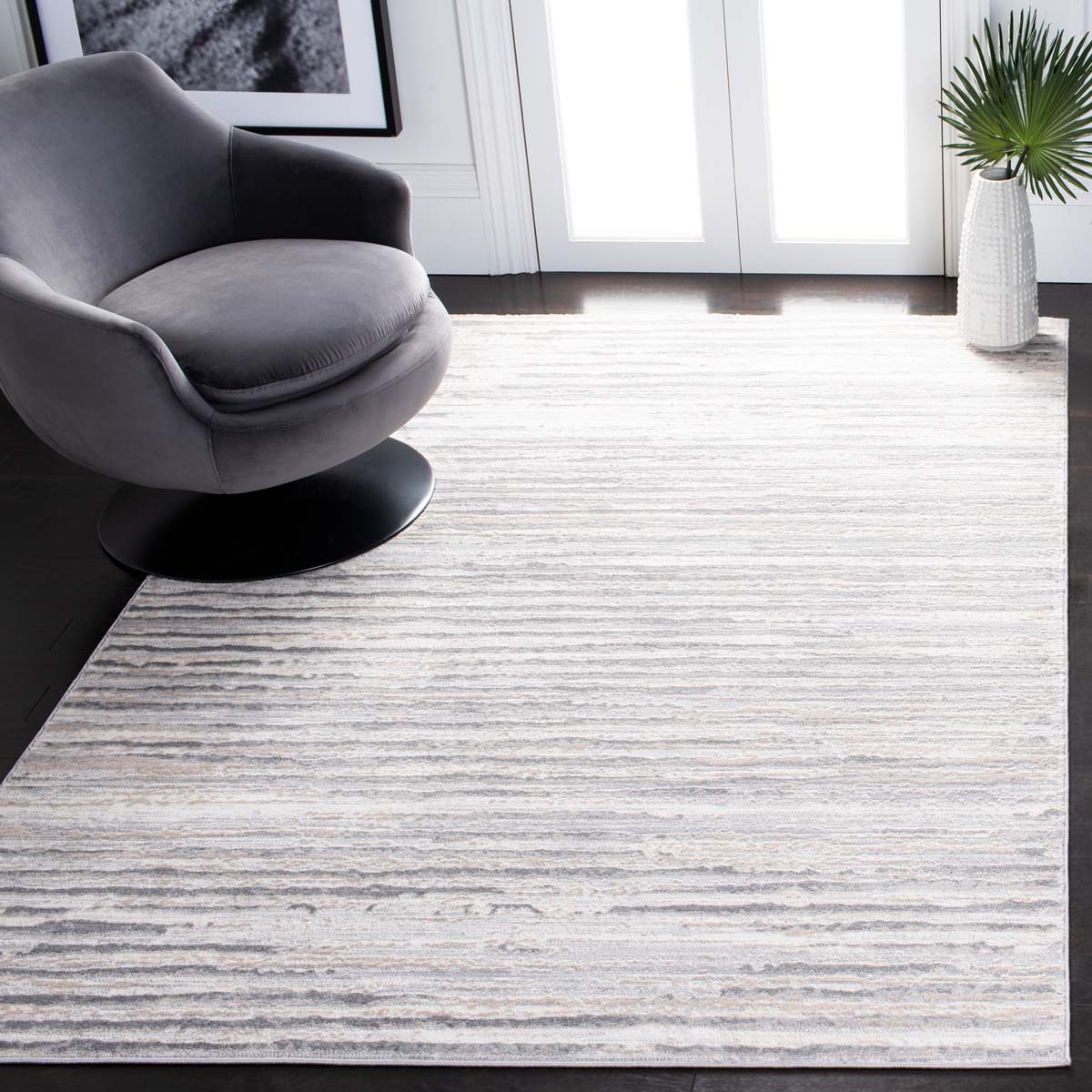 Safavieh Lagoon 518 Rug, LGN518 - Grey / Dark Grey