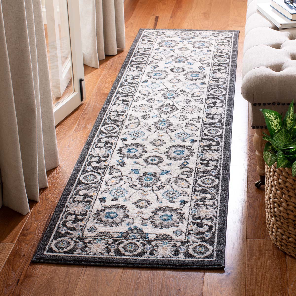 Safavieh Liberty 700 750 Rug, LIB750 - Dark Grey / Ivory
