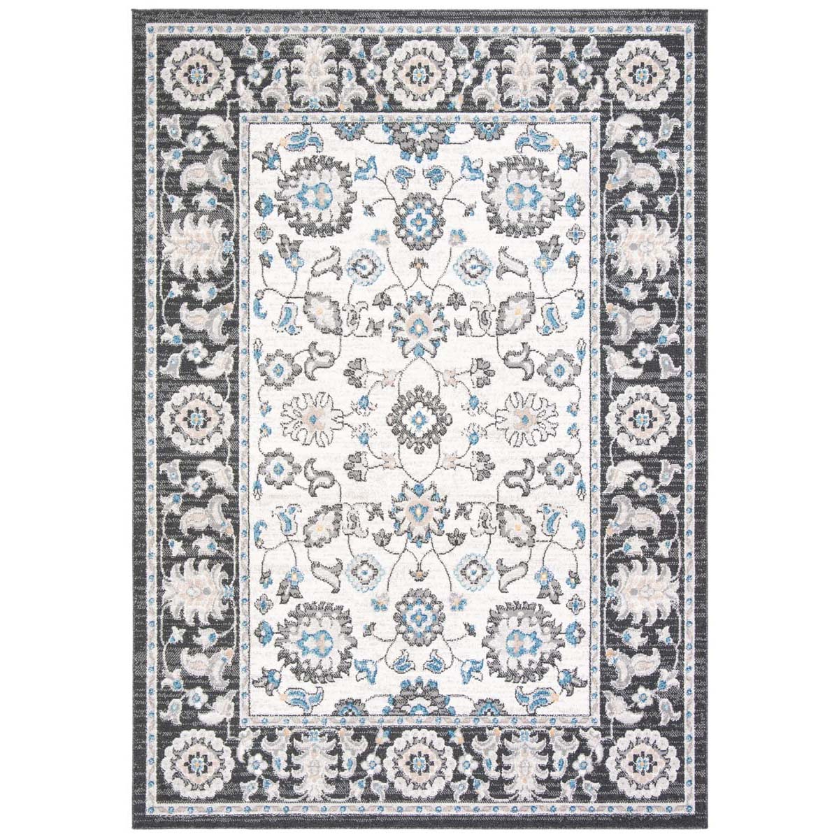 Safavieh Liberty 700 750 Rug, LIB750 - Dark Grey / Ivory