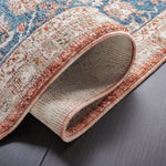 Safavieh Limitee 740 Rug, LIM740 - Rust / Blue