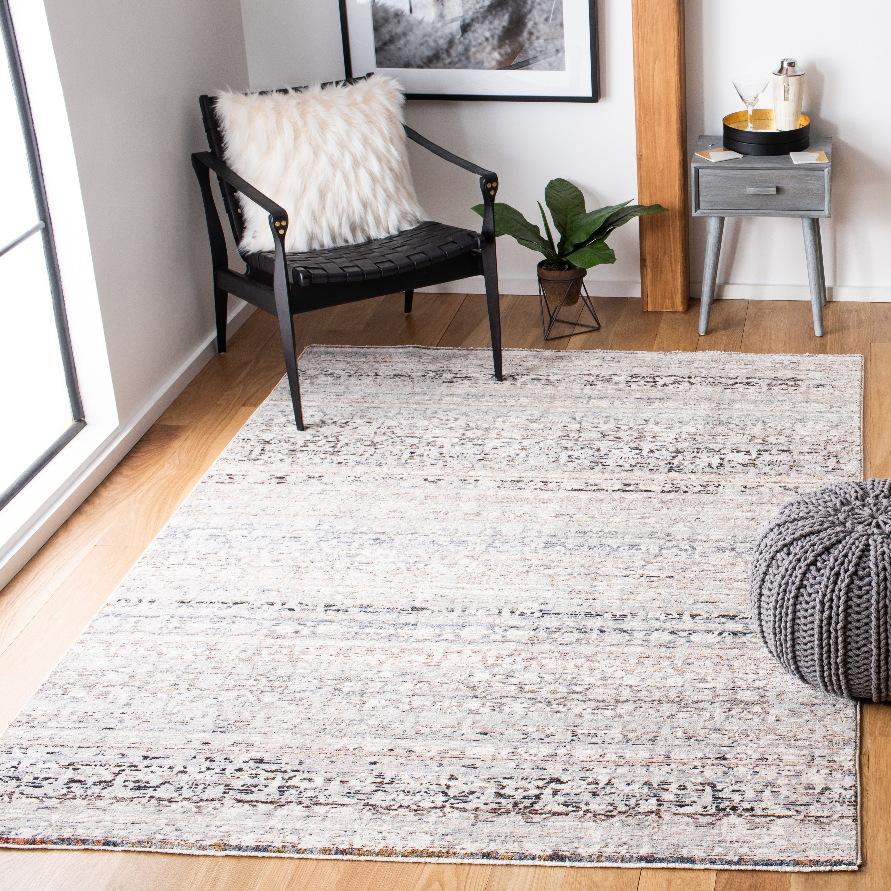 Safavieh Limitee 761 Rug, LIM761 - Grey / Beige