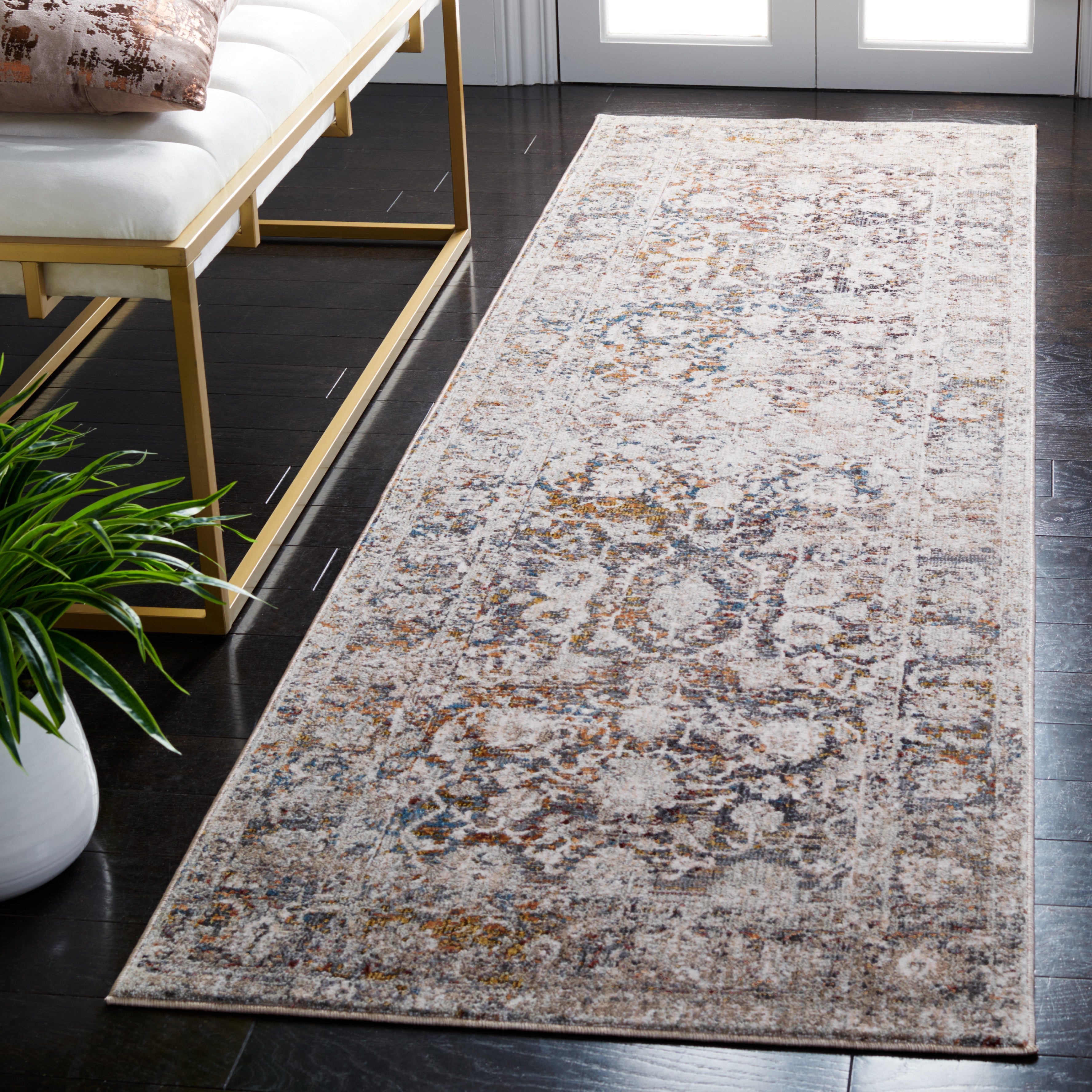 Safavieh Limitee 762 Rug, LIM762 - Grey / Beige