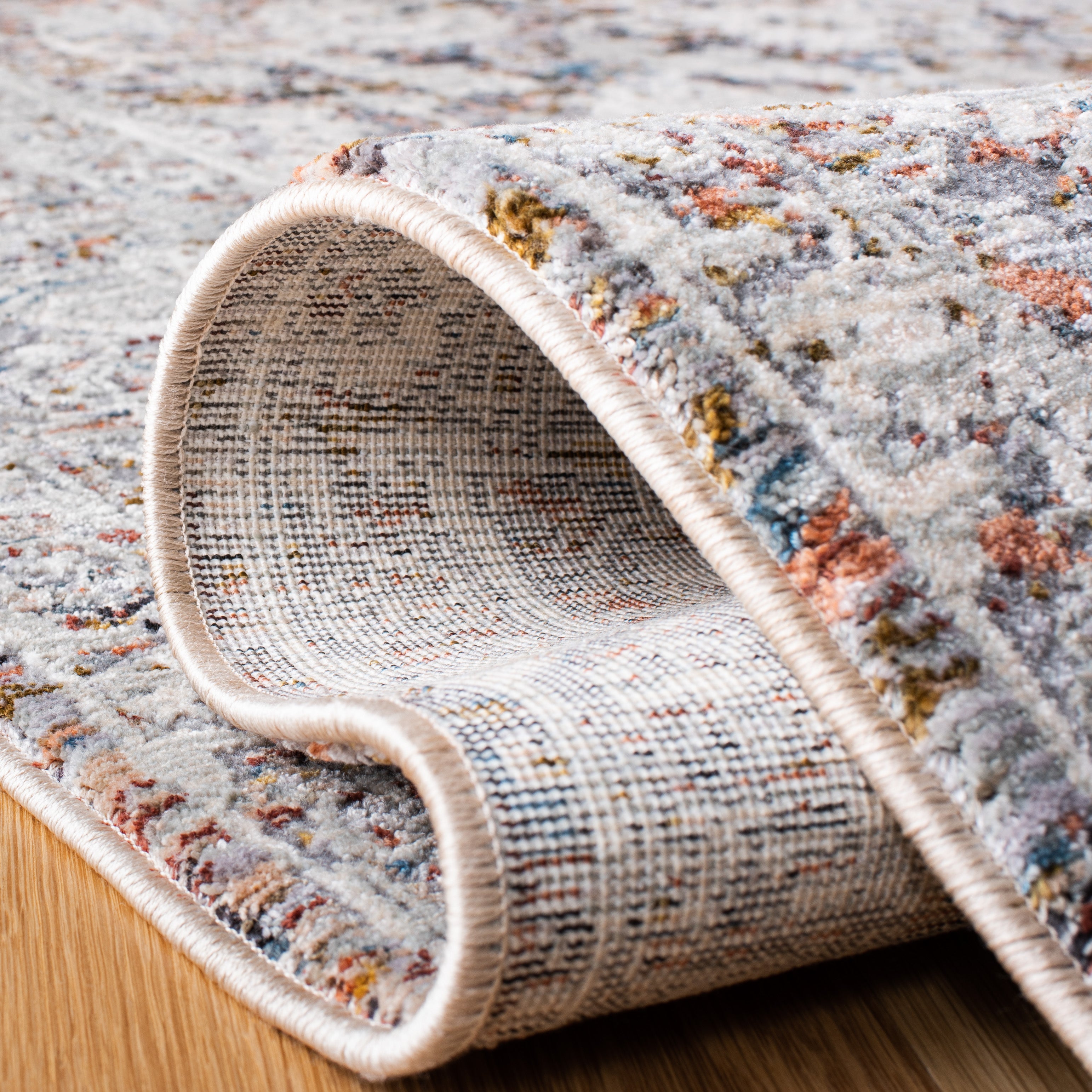 Safavieh Limitee 762 Rug, LIM762 - Grey / Beige