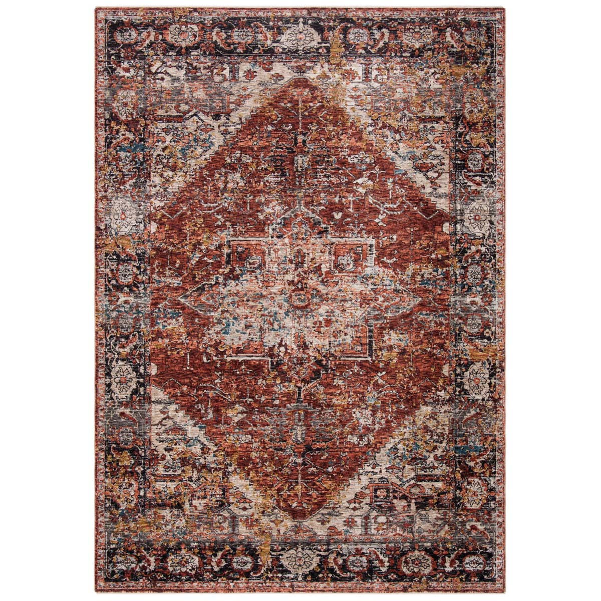 Safavieh Limitee 700 766 Rug, LIM766 - Beige / Rust