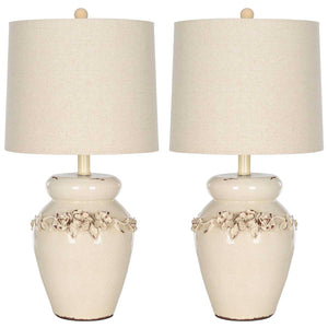 Safavieh Marquesa 24 Inch H Vase Lamp(Set of 2), LIT4043