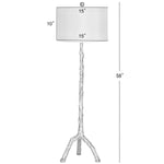 Safavieh Silver 58 Inch H Branch Floor Lamp, LIT4075 - Silver