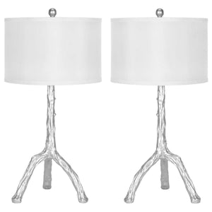 Safavieh Silver 29 Inch H Branch Table Lamp(Set of 2), LIT4076