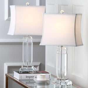 Safavieh Olympia 24 Inch H Crystal Table Lamp(Set of 2), LIT4099