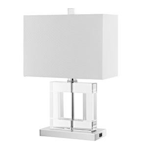 Safavieh Town Square Crystal Ball Lamp W/ USB Port, LIT4115