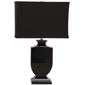 Safavieh Darcy 23.5 Inch H Black Crystal Urn Lamp, LIT4121