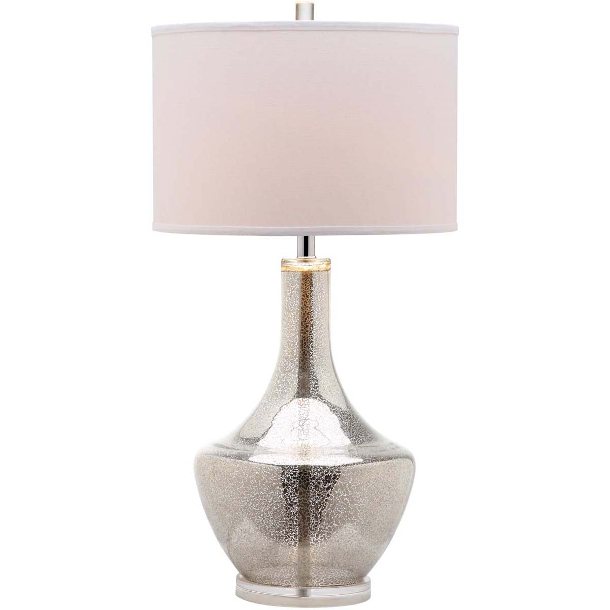 Safavieh Mercury 34.5 Inch H Table Lamp, LIT4141 - Ivory/Silver