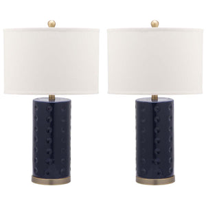 Safavieh Roxanne 26 Inch H Table Lamp(Set of 2), LIT4152