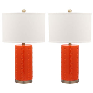 Safavieh Roxanne 26 Inch H Table Lamp(Set of 2), LIT4152
