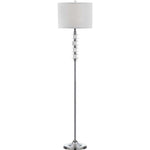 Safavieh Lombard 60 Inch H Street Floor Lamp, LIT4178 - Clear/Chrome