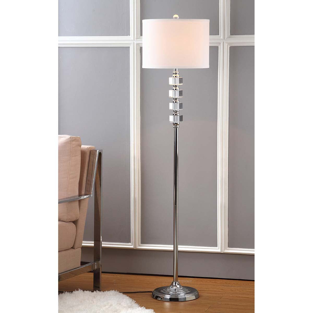 Safavieh Lombard 60 Inch H Street Floor Lamp, LIT4178