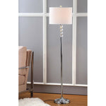 Safavieh Vendome 60 Inch H Floor Lamp, LIT4180 - Clear/Chrome
