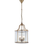 Safavieh Sutton Place 4 Light Brass 13.4 Inch Dia Pendant, LIT4220 - Brass