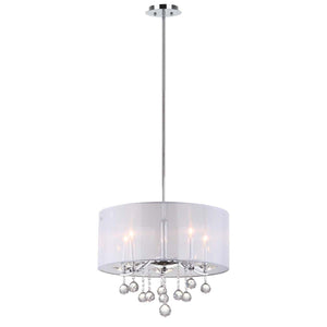 Safavieh Etude 5 Light Chrome Beaded 20, LIT4239