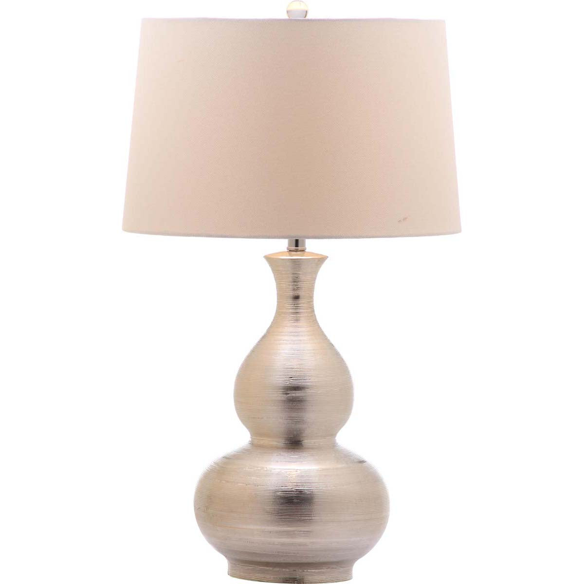 Safavieh Cahaba 31 Inch H Table Lamp, LIT4253 - Silver