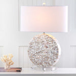 Safavieh Lindsey 26.5 Inch H Table Lamp , LIT4295 - Pearl Taupe