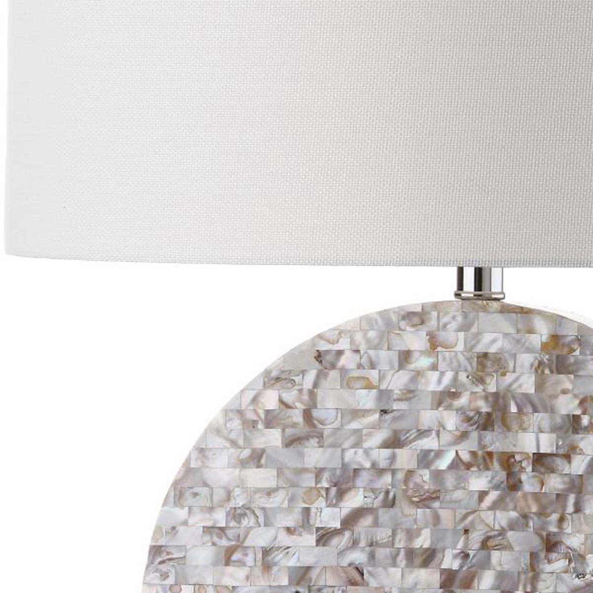 Safavieh Lindsey 26.5 Inch H Table Lamp , LIT4295 - Pearl Taupe