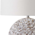 Safavieh Lindsey 26.5 Inch H Table Lamp , LIT4295 - Pearl Taupe